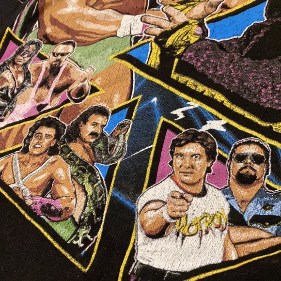Wrestlemania chippy graphic tee. All the stars. - Picture 2 of 9
